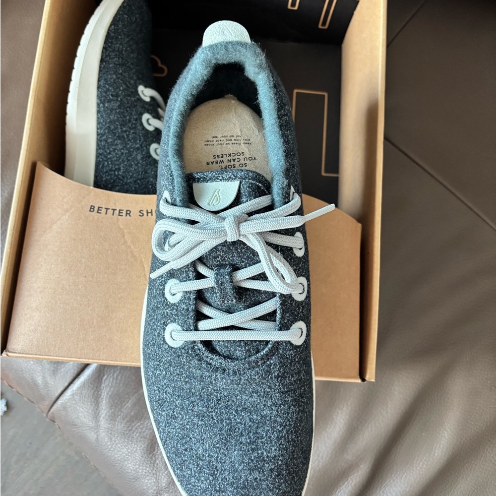 Men’s allbirds  wool runner  size 12 Gray